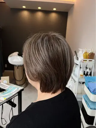 ショート カラー 森山 雄太のヘアスタイル
