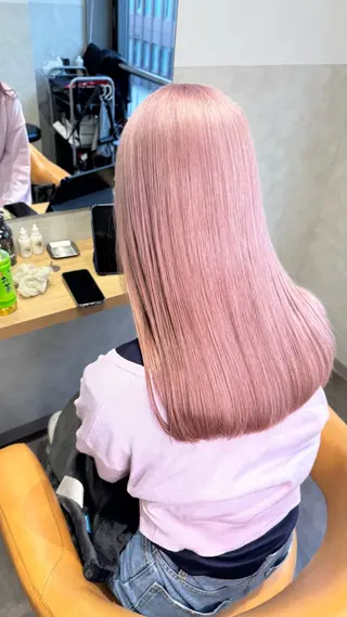 ロング カラー SALOWIN札幌大通り所属・札幌ブリーチカラー/ ダブルカラー/ドイのヘアスタイル