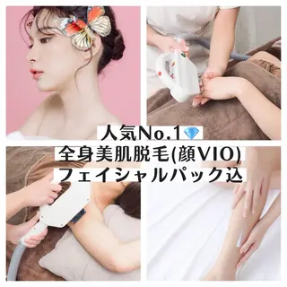 ロング カラー パーマ ヘアアレンジ メンズ キッズ ネイル マツエク・マツパ アイブロウ Chloe-クロエ- 脱毛/フェイシャルのエステ・リラクイメージ