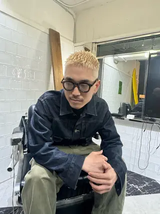 ショート Mericanbarbershop fuk所属・山田 勝士のヘアスタイル