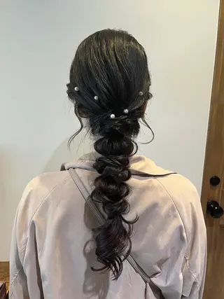 ロング ❁ヘアメ❁ YUMI ❁ゆみ❁横浜桜木町のヘアスタイル