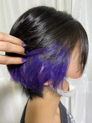 ショート カラー BENI鈎取 kanakoのヘアスタイル