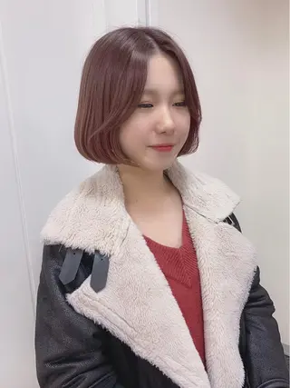 ショート カラー ヘアアレンジ As hair所属・柔らか垢抜けｶﾗｰと ｶｯﾄ🫧ASUKAのヘアスタイル