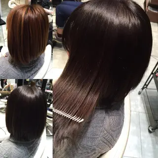 ミディアム セミロング ロング カラー Re:ta KANZOのヘアスタイル