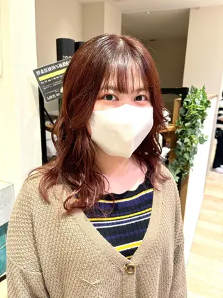 ロング カラー レイヤーカット×艶髪 /Ayanaのヘアスタイル