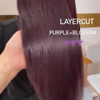 カラー Toiro所属・🤎小顔レイヤー /ベージュ🤎友香のヘアスタイル