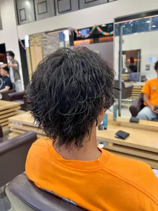 パーマ メンズ メンズカット松戸/韓 国/メンズパーマ航太のヘアスタイル