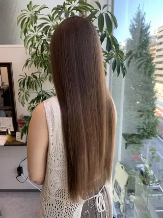ロング トリートメントモデル カラーモデル✨祐里佳のヘアスタイル