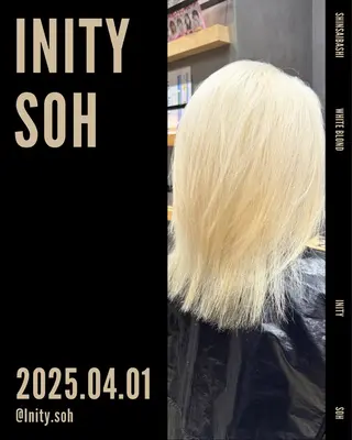 ミディアム カラー 上村 颯のヘアスタイル