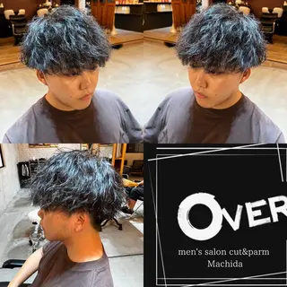 パーマ メンズ 髪質改善美容室bokuno町田店所属・メンズ＆髪質改善縮毛 矯正【平山🔥拓哉】のヘアスタイル