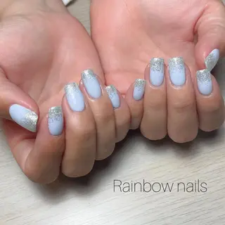 ネイル Rainbow nailsくろちゃんのネイルデザイン