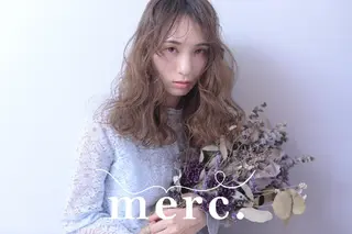 ミディアム belta 姫路山吹 カラーモデル募集のヘアスタイル