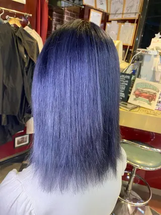 セミロング カラー レイヤーカット/ カラー/長谷恵花のヘアスタイル