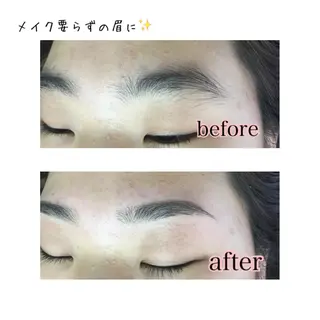ショート ミディアム セミロング ロング カラー パーマ ヘアアレンジ ネイル マツエク・マツパ 眉毛サロン DUAL 恵比寿の眉毛・アイブロウイメージ