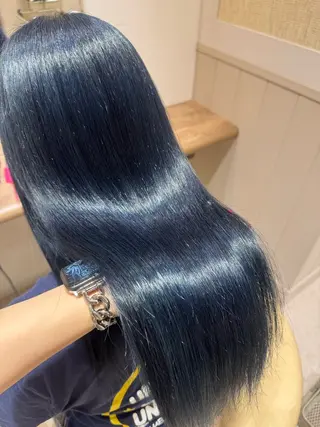 カラー uuna♱/ユウナ 🫧艶髪💛のヘアスタイル