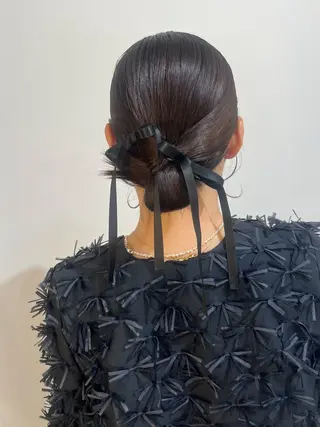 セミロング ヘアセット/金山 佐野 妃都美のヘアスタイル