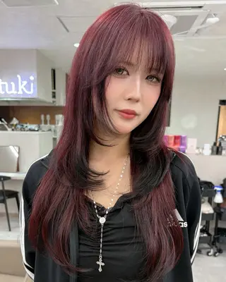 ロング AIRI🦋カット モデル募集中🦋のヘアスタイル