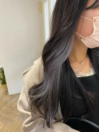 ロング カラー eme hair design 【エメ】所属・eme ﾅｵ ストレートモデル募集のヘアスタイル