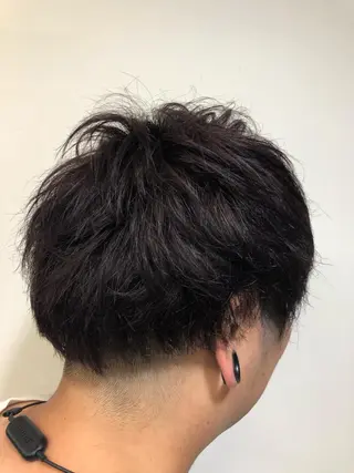 ショート メンズ 芝田 望優のヘアスタイル