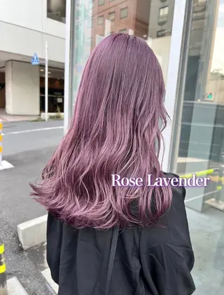 ロング カラー ヘアアレンジ 💘Risa💘/ミ ルクティ/ハイトーンのヘアスタイル