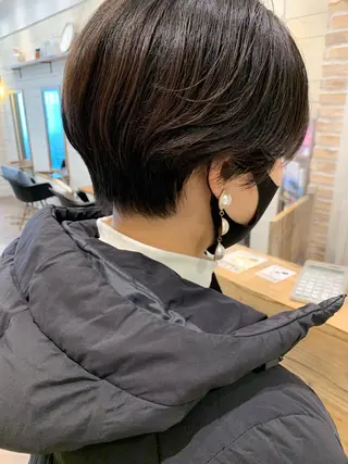 ショート カラー 🌟アレンジが似合う カラー🌟Rumiのヘアスタイル