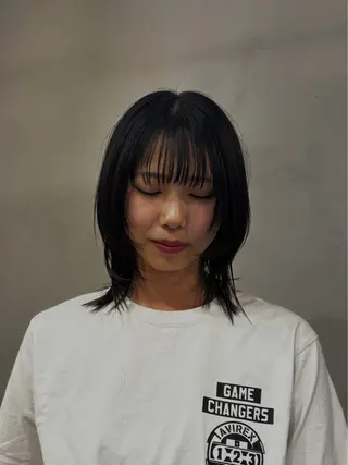 ミディアム Aem.所属・toiro Aem. 仲村　幹大のヘアスタイル