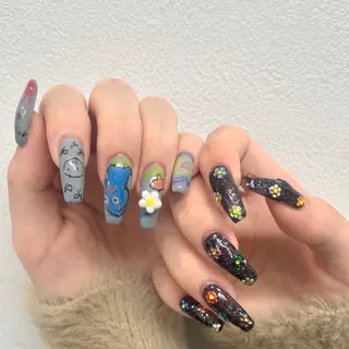 ネイル MODA MANAMIᵕ̈のネイルデザイン