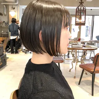 ショート SHARON（シャロン）所属・すきバサミを使わない カット✂️✨郡司泰之のヘアスタイル