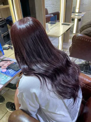 ロング luce所属・千代 夏輝のヘアスタイル