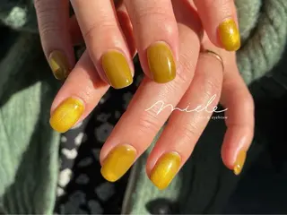 ネイル miele【ミエレ】 シンプル一癖のネイルデザイン