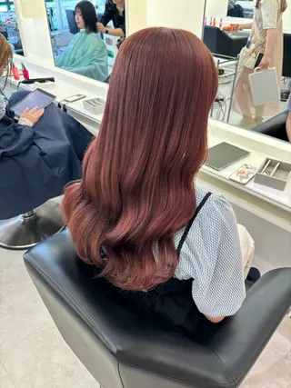 ロング カラー Parve Mix / 根本 梨湖🫧のヘアスタイル