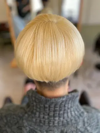 ショート カラー Cuore 清尾 浩昭のヘアスタイル