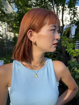 ショート カラー 似合わせ特化/レイヤ ーカット/mikuのヘアスタイル