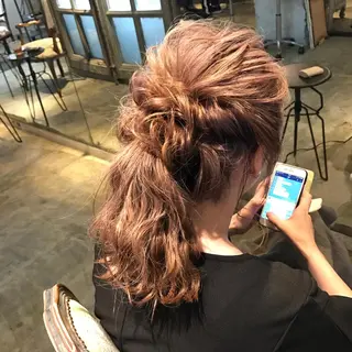 ロング こう ちゃんのヘアスタイル