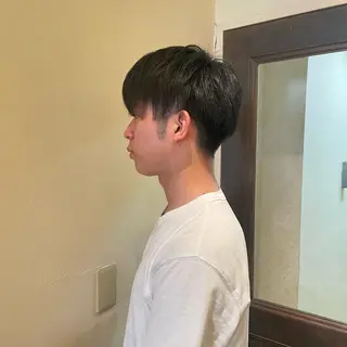 メンズ 髪質改善カラー ベージュ🤎YUMEのヘアスタイル