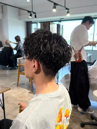 パーマ メンズ 骨格補正施術/メンズ 専門美容師/YUYAのヘアスタイル