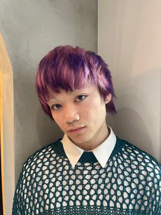 カラー ❤️ブリーチ/暖色/ 韓国レイヤー/優希のヘアスタイル