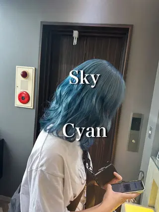 ミディアム カラー jill by gisel＿奥家のヘアスタイル