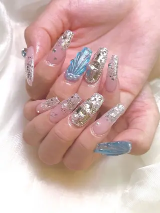 ネイル lucky nail 歌舞伎町のネイルデザイン