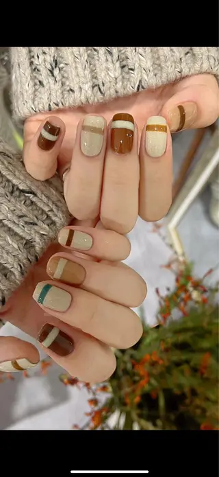 ネイル EE.Nail所属・FuFu.Nail 2️⃣番のネイルデザイン