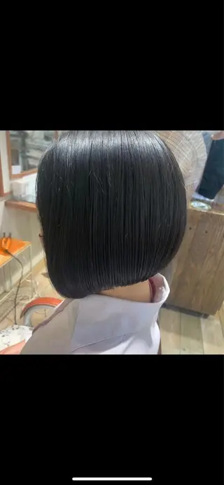 ショート ボブ/美髪矯正 /佐藤　奈巳のヘアスタイル