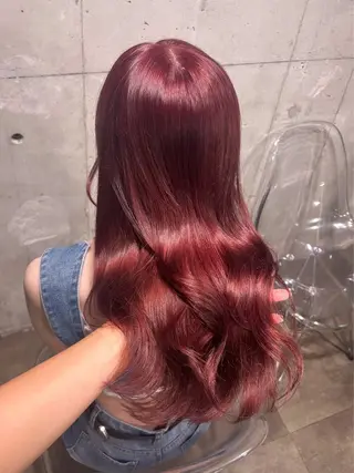 ロング IS所属・横浜美容室/透明感 カラー/レイヤーのヘアスタイル