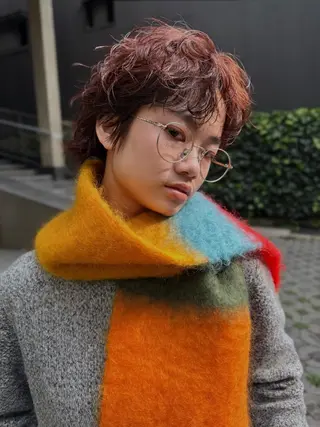 ショート カット/パーマ/ カラー林本　南壱人のヘアスタイル