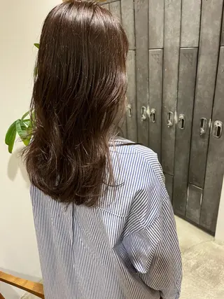 セミロング 梅田美容室/カット /Maoのヘアスタイル