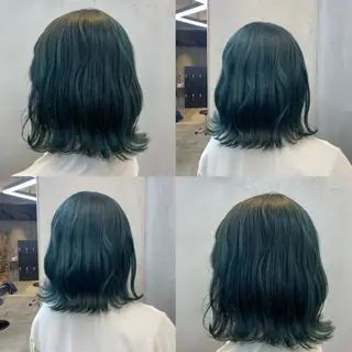 カラー 🫧艶髪/ブリーチ 🐳honami🫧のヘアスタイル