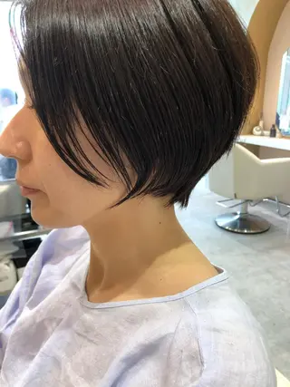 ショート 店長/mao/ 前髪/顔周りカットのヘアスタイル