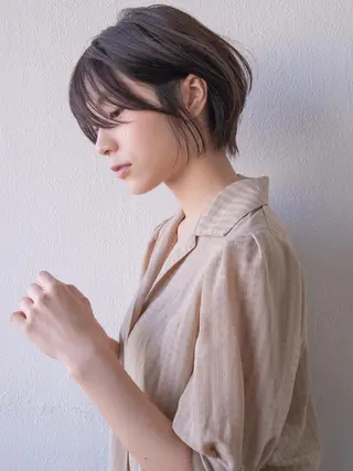 ショート 【1日2名様限定】 AFLOAT白川雄副のヘアスタイル