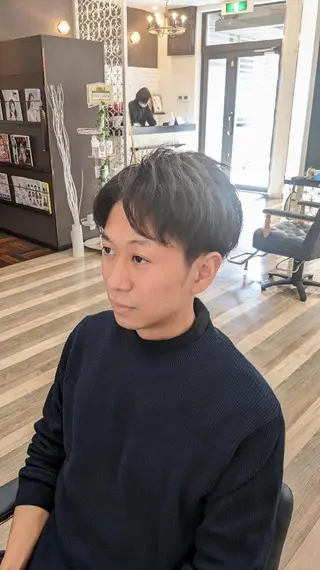 メンズ アイブロウ Russo(ルッソ)所属・こにし/蒲生四丁目 /髪質改善/スパのヘアスタイル