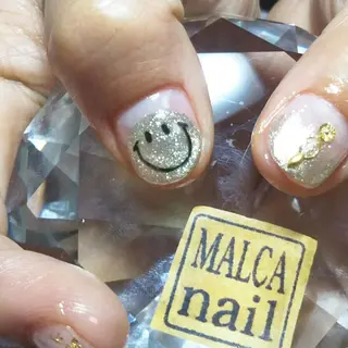 セミロング ヘアアレンジ パーマ ネイル キッズ マツエク・マツパ MALCAnail(マルカネイル)所属・荒木 莉奈のネイルデザイン