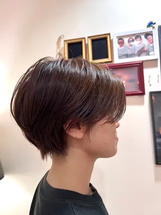 ショート カラー hair&space velon所属・韓国スタイル🫧 サーシャのヘアスタイル